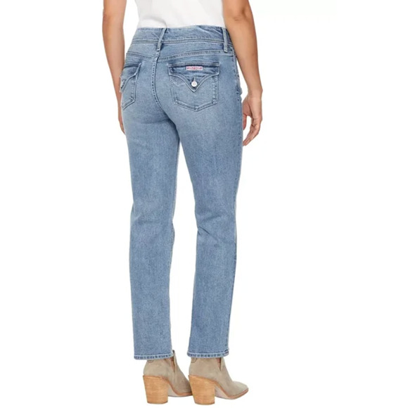 HUDSON LOS ANGELES MIDRISE STRAIGHT JEAN | Icy Blue | Size 8/29 - Picture 4 of 5